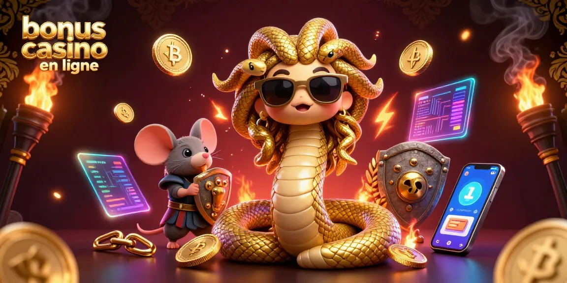 Profitez des meilleures offres de bonus casino en ligne avec des illustrations dynamiques et captivantes.