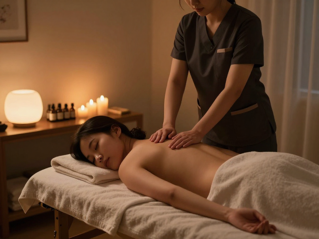 Experience premium 서울출장마사지 in a serene home setting with a professional therapist.