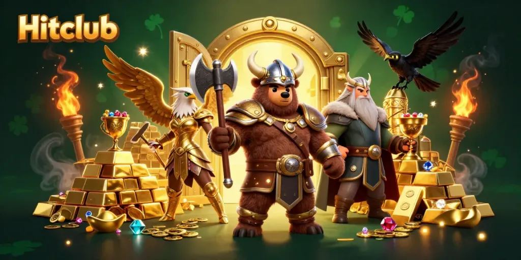 Experience thrilling rewards with Hitclub's captivating gambling adventure featuring magical creatures.