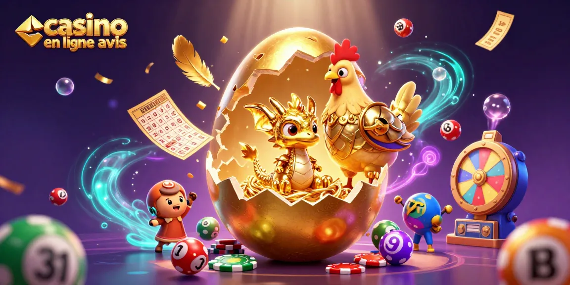 Évaluez les casinos en ligne avis avec un dragon doré sur un tas de jetons de poker.