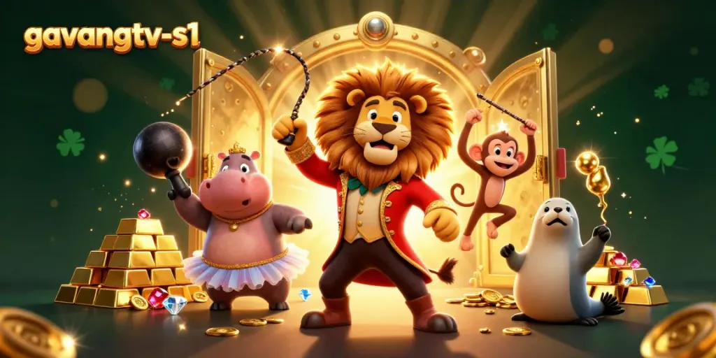Experience the thrilling atmosphere of sports betting with gavangtv-s1 featuring lively characters and dynamic game elements.