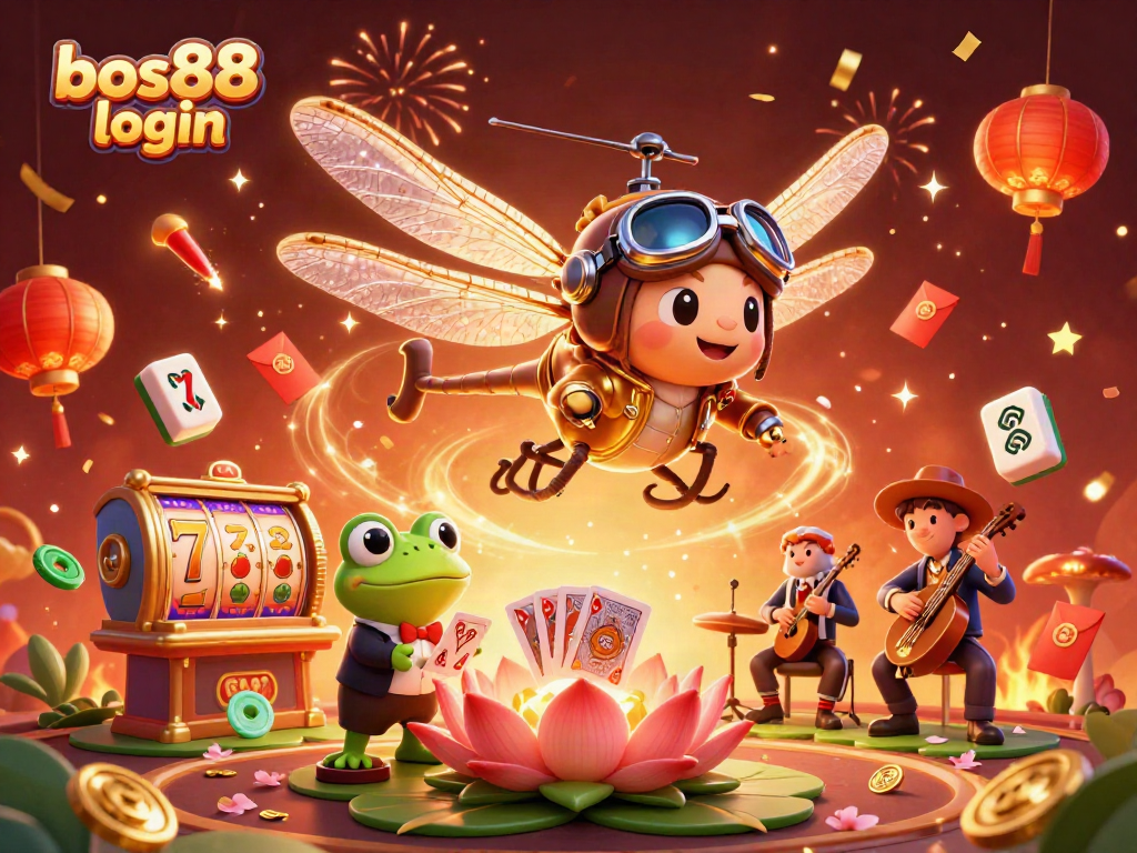 Masuk ke bos88 login untuk merasakan keseruan permainan kasino dengan suasana yang meriah dan karakter 3D menarik
