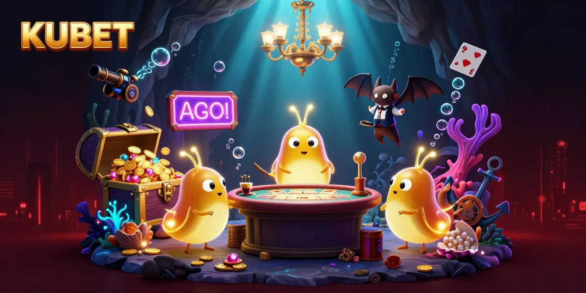 Experience thrilling gaming at KUBET casino with immersive underwater treasures and enchanting glowworms.