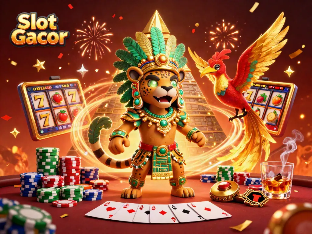 Menangkan Slot Gacor dengan jaguar dan burung quetzal di kasino yang megah.