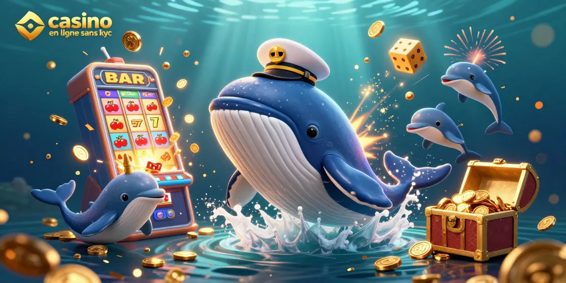 Découvrez le casino en ligne sans KYC, jouant avec des dauphins et des jackpots de pièces d'or.