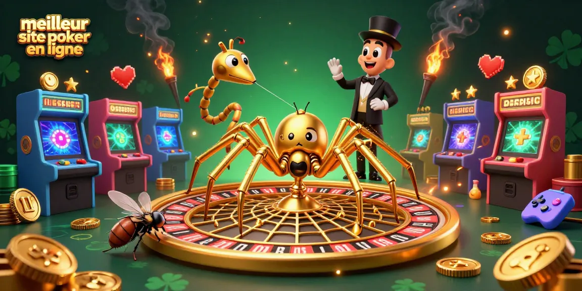 Plongez au coeur du jeu avec le meilleur site de poker en ligne, où l'action et le suspense s'entremêlent.