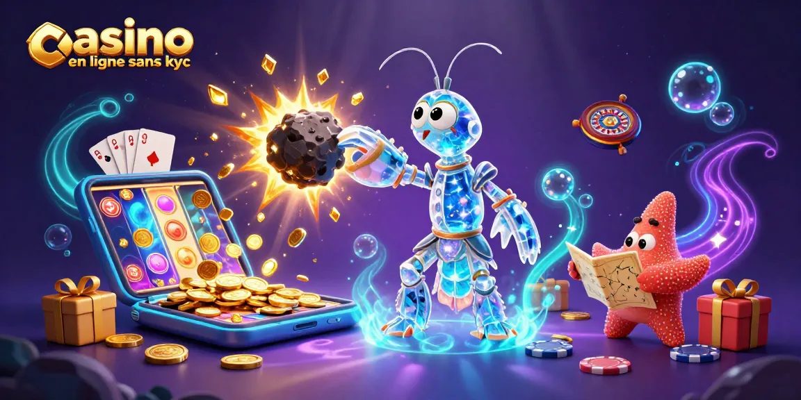 Jouez dans un casino en ligne sans KYC avec des éléments de jeu dynamiques et captivants.