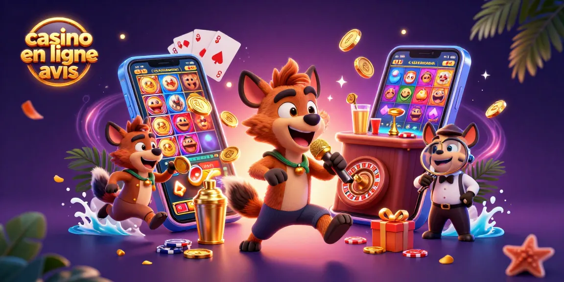Profitez d'une soirée comique dans notre casino en ligne avis avec hyènes animées et jeux de casino.