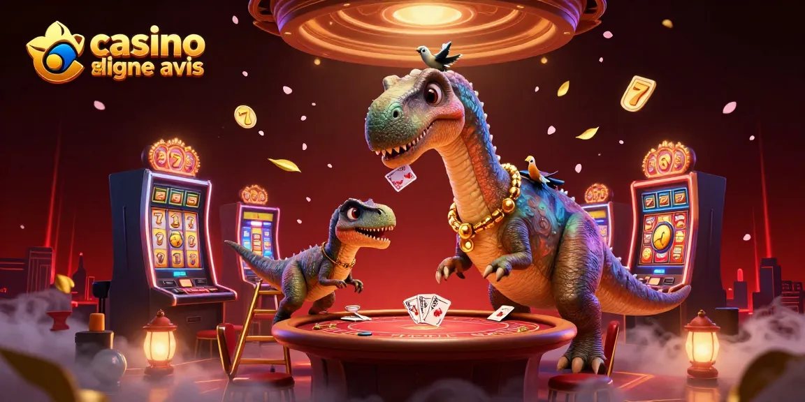 Plongez dans l'univers du jeu avec l'illustration casino en ligne avis, une ambiance dynamique pleine de chance.