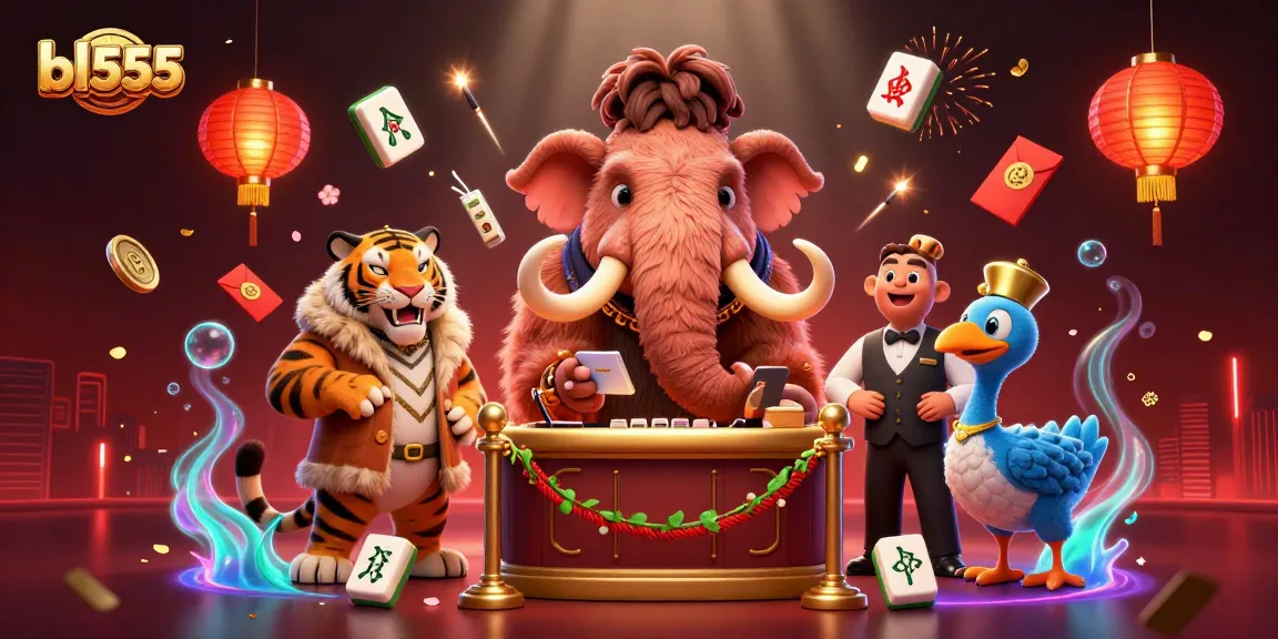 Experience the excitement of bl555 with a vibrant casino scene featuring characters engaged in dynamic gambling activities