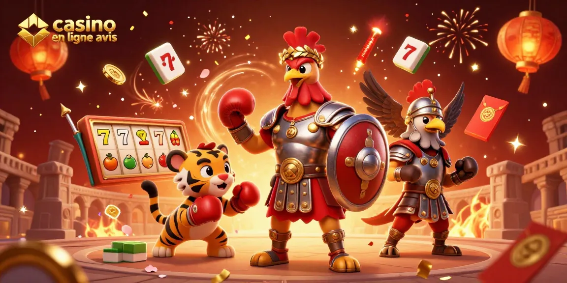 casino en ligne avis : découvrez les jeux de casino traditionnels avec un coq 3D.